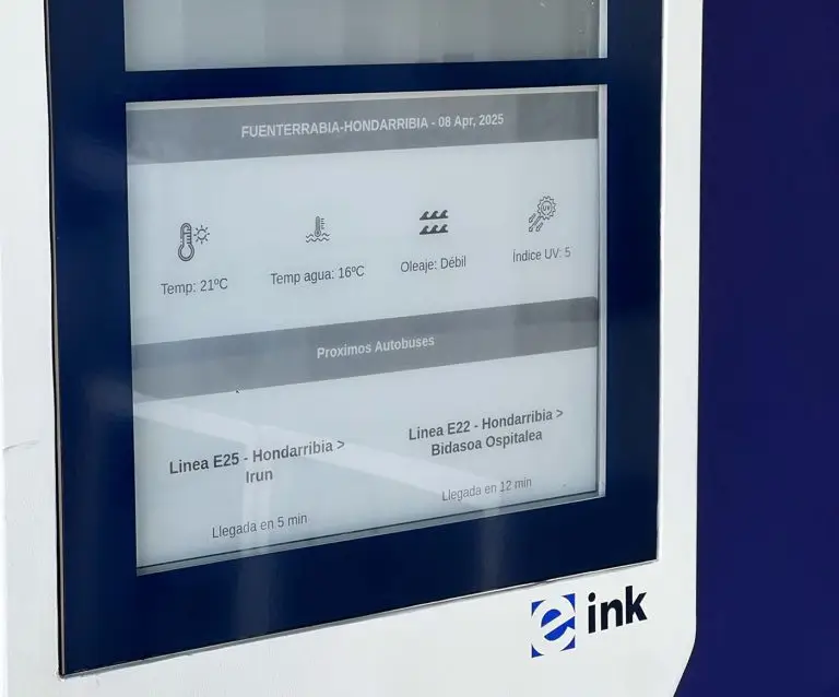 Pantalla tinta electronica erakar