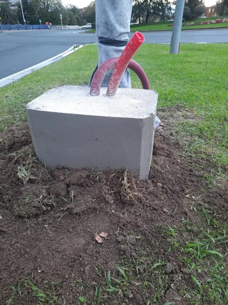 Cimientos de Panel led erakar